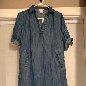 Super cute chambray loft dress